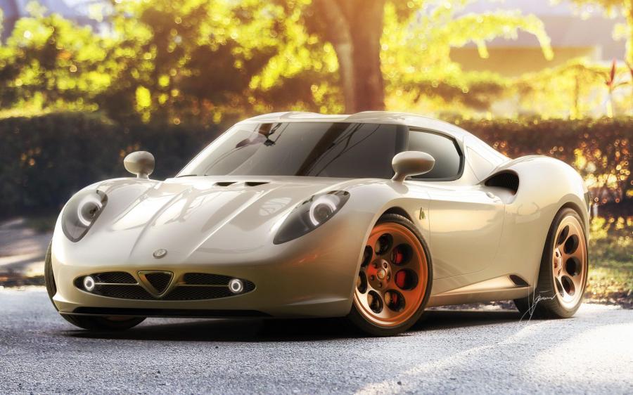 Alfa Romeo 4C Nivola by Ugur Sahin Design '2019